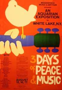 The Original Woodstock Music Festival in 1969 (Essay Evidence)