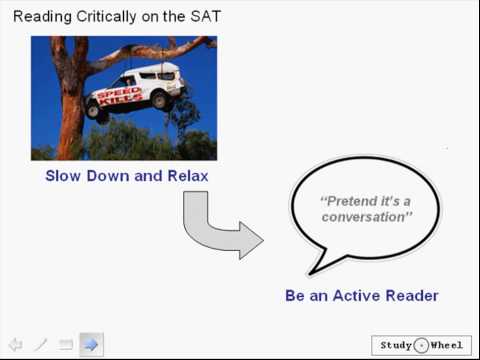 SAT Critical Reading Passages Lesson 1